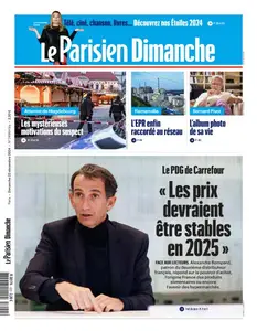 Le Parisien du Dimanche 22 Décembre 2024