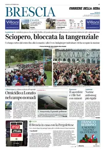 Corriere della Sera Brescia - 4 Ottobre 2025