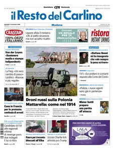 Il Resto del Carlino Modena - 11 Settembre 2025