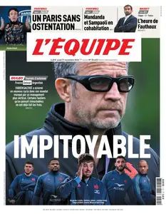 L’equipe du Jeudi 21 Novembre 2024