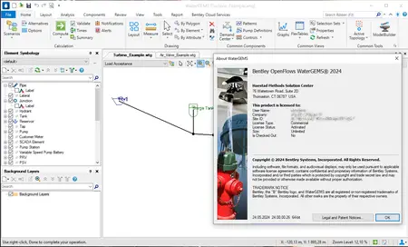 OpenFlows WaterGEMS 2024 (24.00.00.26)