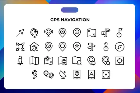 EE - Gps Navigation Icons 78HD7S3