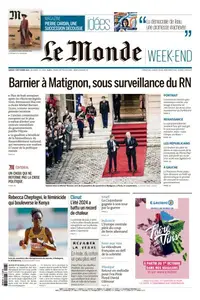 Le Monde du Samedi 7 Septembre 2024