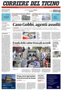 Corriere del Ticino - 16 Ottobre 2025