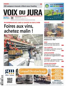 Voix du Jura - 12 Septembre 2024