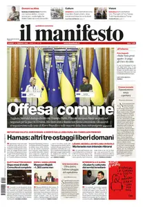 il Manifesto - 14 Febbraio 2025