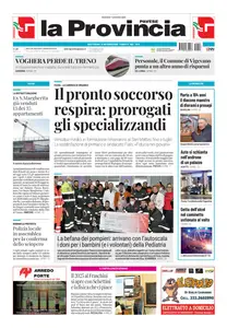 La Provincia Pavese - 7 Gennaio 2025