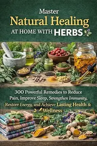 Master Natural Healing at Home with Herbs:: 300 Powerful Remedies to Reduce Pain, Improve Sleep, Strengthen Immunity, Restore