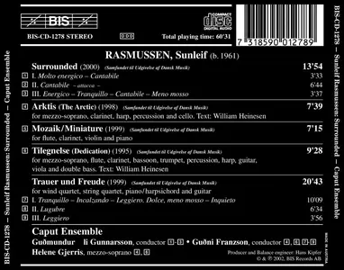 Caput Ensemble, Helene Gjerris - Sunleif Rasmussen: Surrounded (2002)
