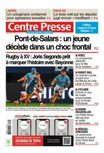 Centre Presse Aveyron - 19 Juin 2025