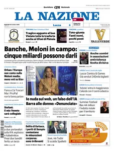 La Nazione Lucca - 28 Ottobre 2025