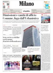 la Repubblica Milano - 26 Luglio 2025