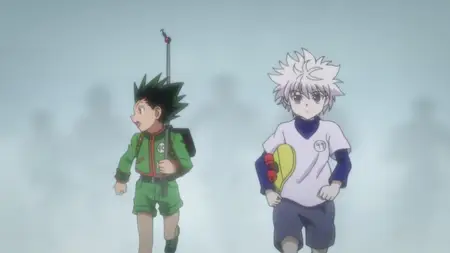 Hunter x Hunter (2011 S01E05 005 Hisoka x Is x Sneaky sam