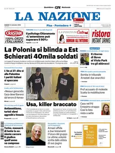 La Nazione Pisa Pontedera - 12 Settembre 2025