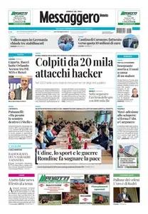 Messaggero Veneto Udine - 29 Ottobre 2024