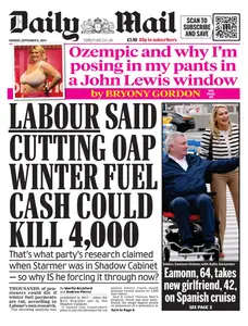 Daily Mail - 9 September 2024