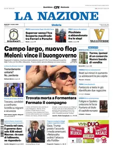 La Nazione Umbria Terni - 7 Ottobre 2025