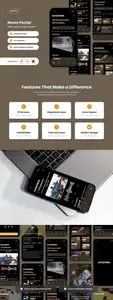 Echopress - News Portal App Design Template CJKFF8L