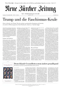 Neue Zurcher Zeitung International  - 23 November 2024