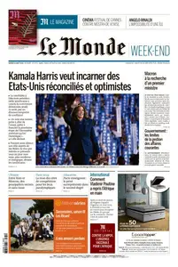 Le Monde du Samedi 24 Août 2024