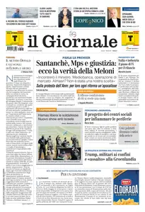 il Giornale - 26 Gennaio 2025