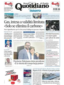 Quotidiano di Puglia Taranto - 23 Maggio 2025