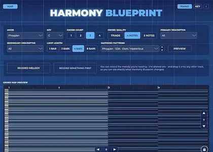 Drei Music Harmony Blueprint v1.0.0 (Win/macOS)