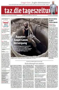Tageszeitung TAZ vom 18 September 2013