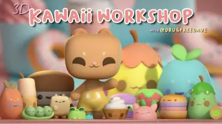 3D Kawaii Workshop in Nomad Sculpt