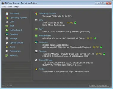 Speccy Technician 1.27.703 Portable