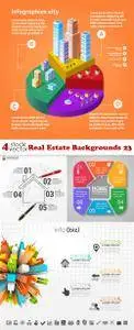 Vectors - Real Estate Backgrounds 23