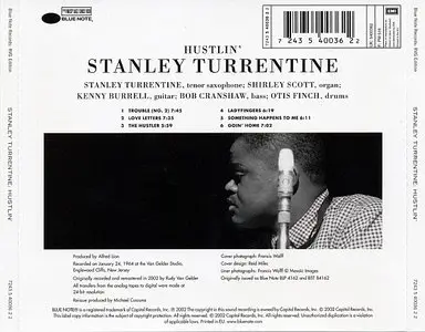 Stanley Turrentine - Hustlin' (1964) {RVG Edition}