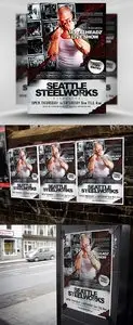 Steelworks Flyer Template PSD