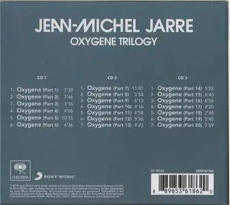 Jean-Michel Jarre - Oxygene Trilogy 3CD (2016)