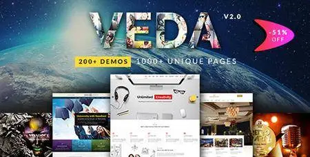 ThemeForest - VEDA v2.3 - Multi-Purpose Theme - 15860489