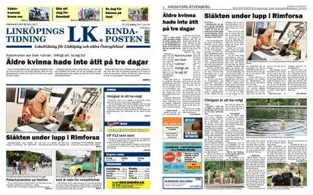 Linköpings Tidning & Kinda-Posten – 28 juli 2017