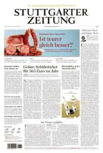 Stuttgarter Zeitung Filder-Zeitung Vaihingen/Möhringen - 08. August 2019