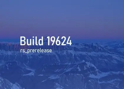 Windows 10 Insider Preview (20H2) Build 19624.1