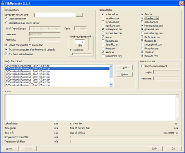 Rapidshare Free Account Check 0.2.9 Beta + Fileuploader 2.2.2