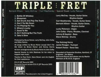 Bernard Allison, Carl Weathersby, Larry McCray & Lucky Peterson - Triple Fret (2005)