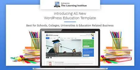 ThemeForest - Edmento v1.1 - Education WordPress Theme - 21054988