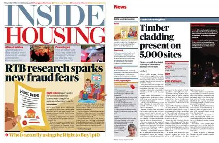 Inside Housing – September 20, 2019