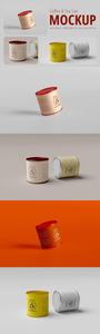 Coffee and Tea Can Mockup TVGVCZT