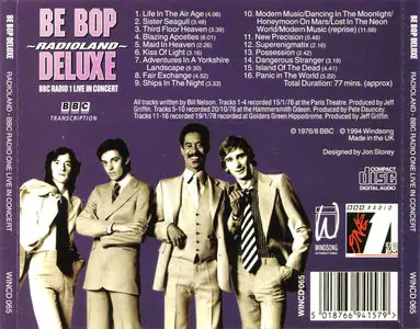 Be-Bop Deluxe - Studio Discography (1974 - 1978) + 2 live Albums and Video