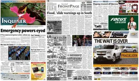 Philippine Daily Inquirer – January 12, 2014