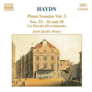 Jenö Jandó - Joseph Haydn: Piano Sonatas, Vol.3: Nos. 53-56 & 58 (1993)