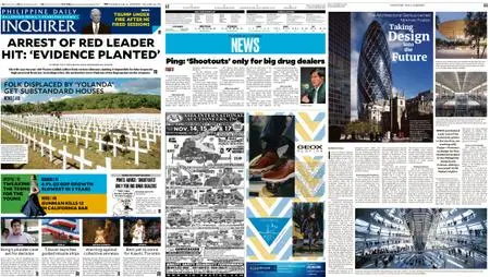 Philippine Daily Inquirer – November 09, 2018
