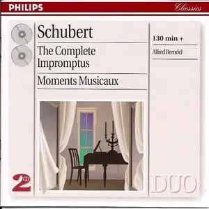Schubert: Impromptus - Moments Musicaux (Alfred Brendel) (registered 1972-75)