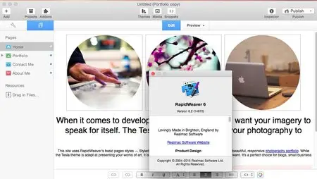 Realmac RapidWeaver 6.2 Mac OS X