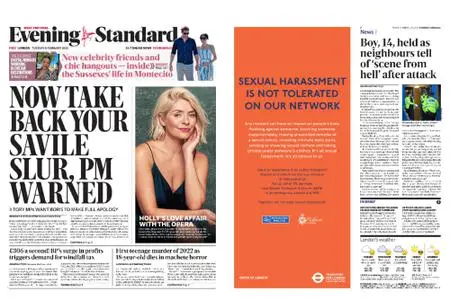 London Evening Standard – February 08, 2022